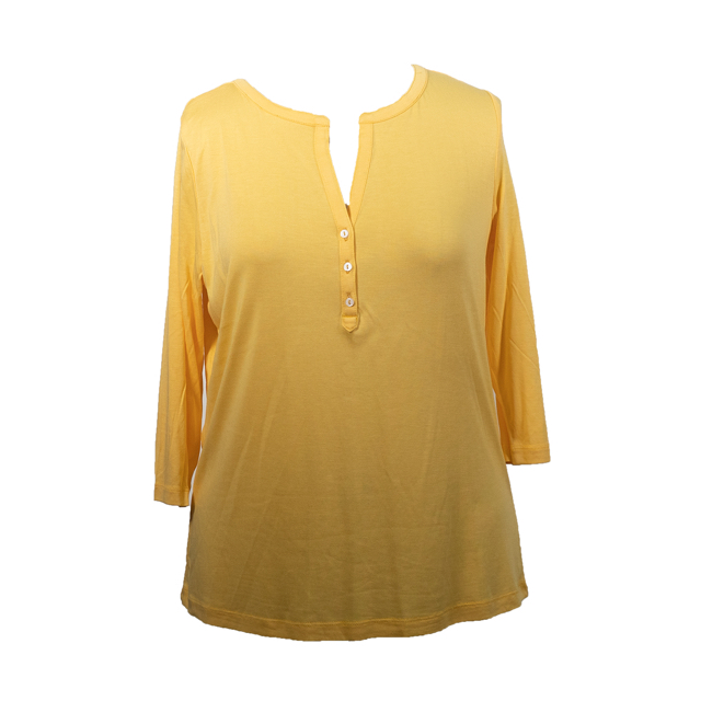 Women Casual and Comfortable 3/4 Sleeve Blouse Shirt Soft Viscose Shirt
